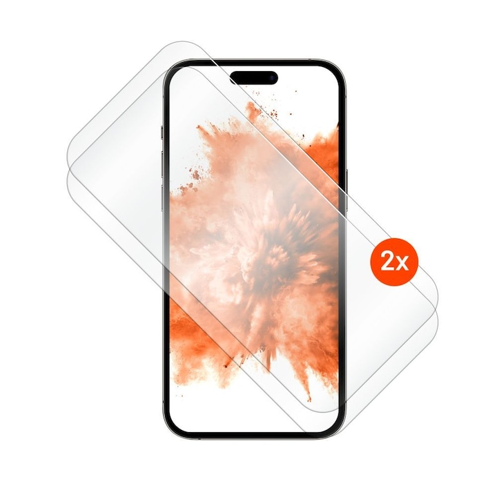 Folie protectie telefon, FIXED, Vivo X300, set 2 buc, 2,5D, transparent