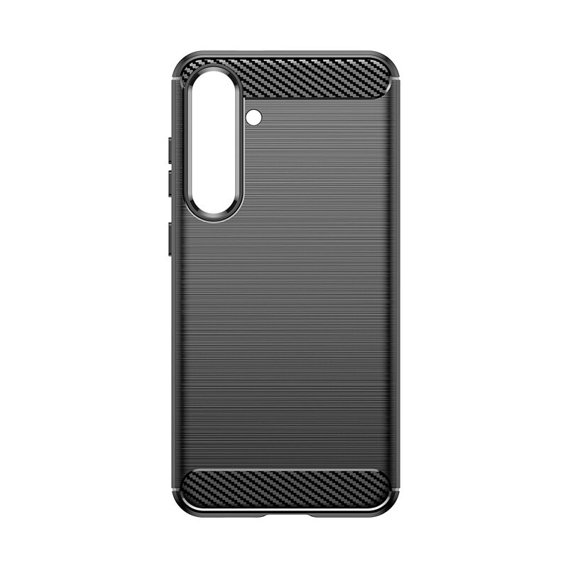 Carcasa Flexible Carbon compatibila cu Samsung Galaxy S24 Plus Black