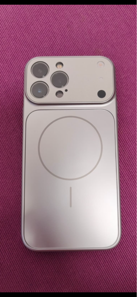 Husa pentru Apple iPhone 13 Pro Max Daden® MagLens, Slim, Incarcare wireless, Magsafe, Protectie camera inclusa, Albastru