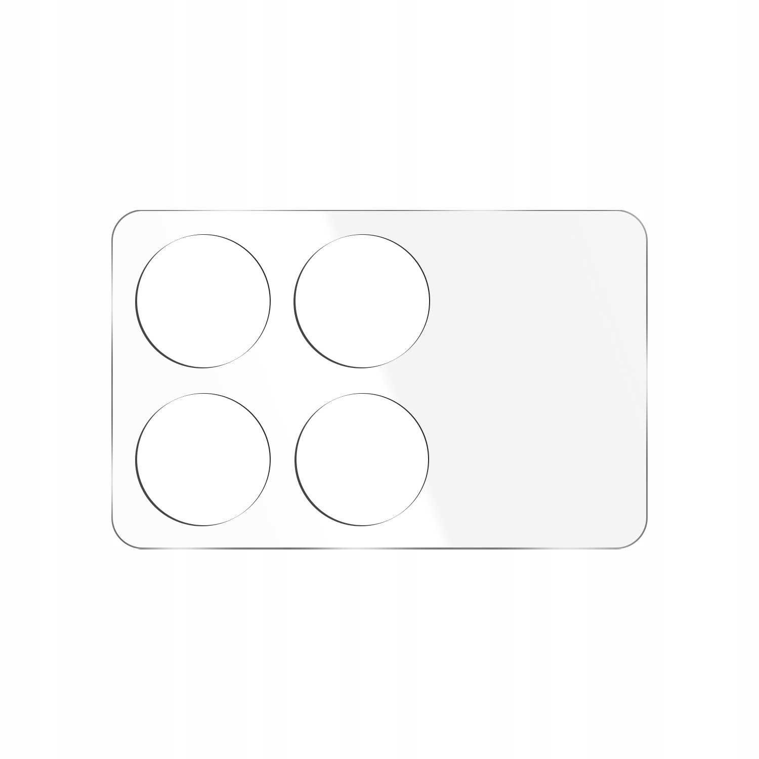 Folie protectie camera Spacecase pentru Poco F6 Pro 5G, sticla intarita Asahi Glass, transparenta, set aplicare