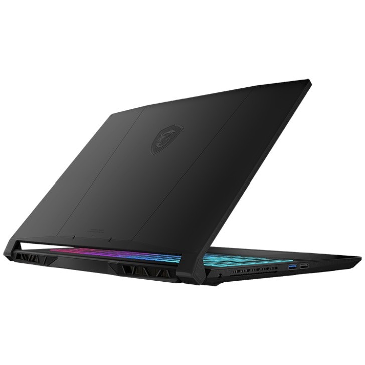 Laptop Gaming MSI Katana A15 AI B8VE-605XRO cu procesor AMD Ryzen™ 7 8845HS pana la 5.1GHz, 15.6'', Full HD, 144Hz, IPS, 16GB DDR5 RAM, 512GB SSD, NVIDIA GeForce RTX 4050 6GB GDDR6, No OS, Black