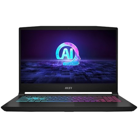 Laptop Gaming MSI Katana A15 AI B8VE-605XRO cu procesor AMD Ryzen™ 7 8845HS pana la 5.1GHz, 15.6'', Full HD, 144Hz, IPS, 16GB DDR5 RAM, 512GB SSD, NVIDIA GeForce RTX 4050 6GB GDDR6, No OS, Black