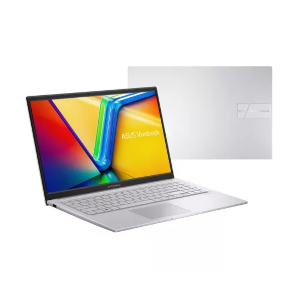 Laptop ASUS Vivobook F1504VA Procesor Intel Core i3-1315U 10M Cache, up to 4.50 GHz 15.6" FHD, 8GB, 512GB SSD, Intel UHD Graphics, Argintiu