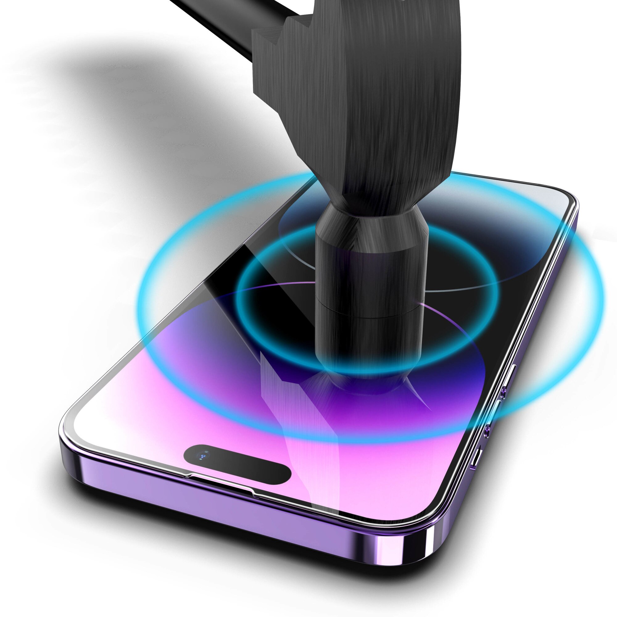 Folie de Protectie din Sticla Temperata premium pentru Iphone 13 MINI, Screen Angels, instalare rapida si usoara cu kitul de instalare Easy App patentat, protectie ecran telefon, potrivire perfecta