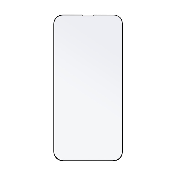 Folie de protectie Full-Cover pentru Apple iPhone 14 Plus, Sticla securizata, Negru