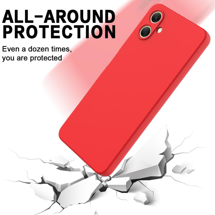 Husa Soft Touch, slim, ALC Mobile, anti soc, compatibila cu Samsung Galaxy A07, Rosu Tpu