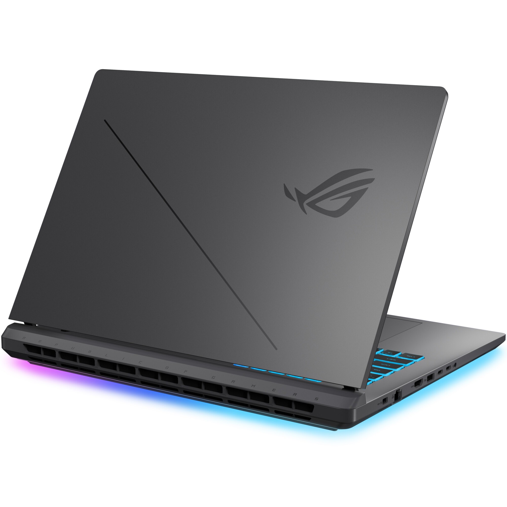 Laptop Gaming ASUS ROG Strix G18 G815LR cu procesor Intel® Core™ Ultra 7 255HX pana la 5.2GHz, 18", 2.5K WQXGA, IPS, 240Hz, G-Sync, 32GB DDR5, 1TB SSD, GeForce RTX™ 5070 Ti 12GB GDDR7, No OS, Eclipse Gray