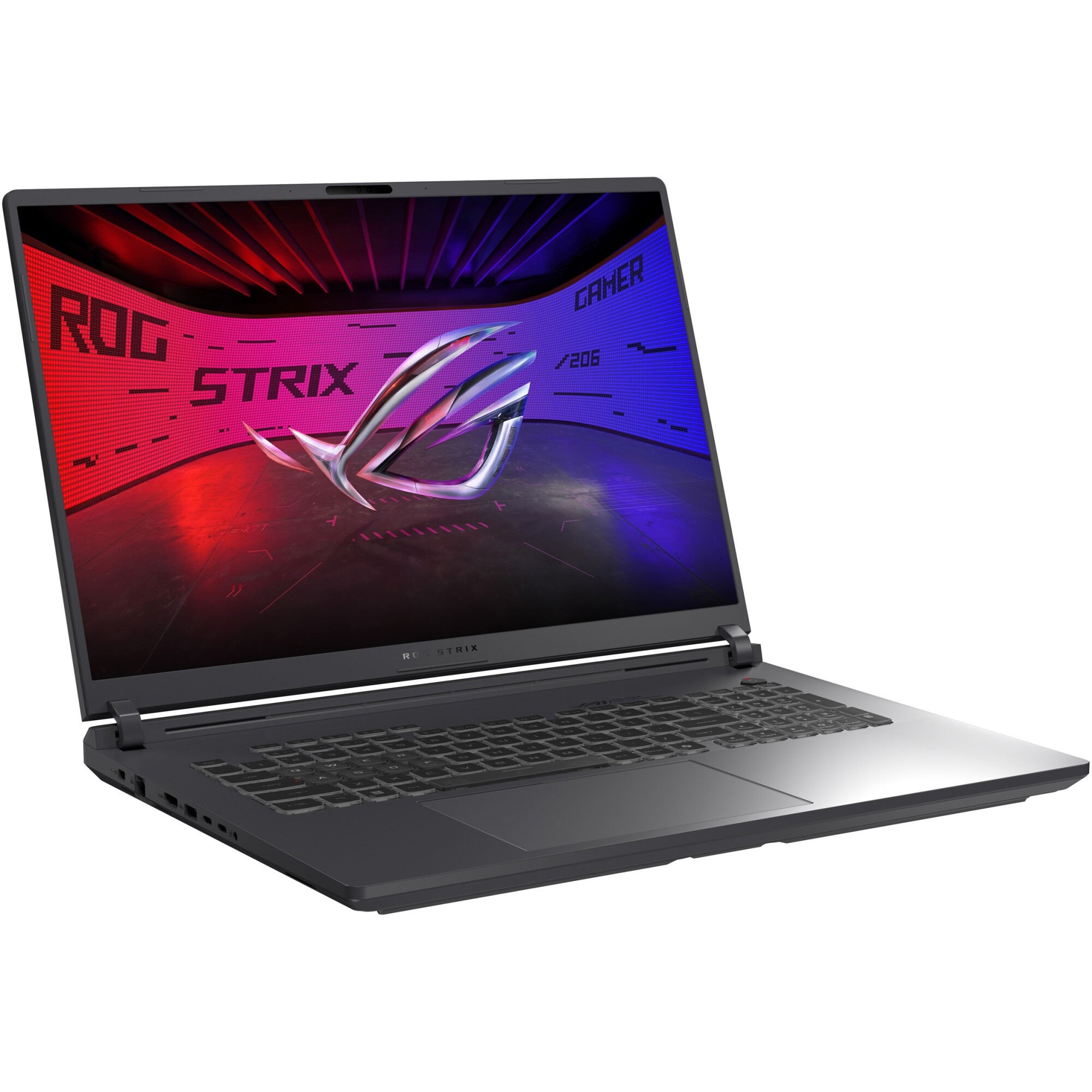 Laptop Gaming ASUS ROG Strix G18 G815LR cu procesor Intel® Core™ Ultra 7 255HX pana la 5.2GHz, 18", 2.5K WQXGA, IPS, 240Hz, G-Sync, 32GB DDR5, 1TB SSD, GeForce RTX™ 5070 Ti 12GB GDDR7, No OS, Eclipse Gray