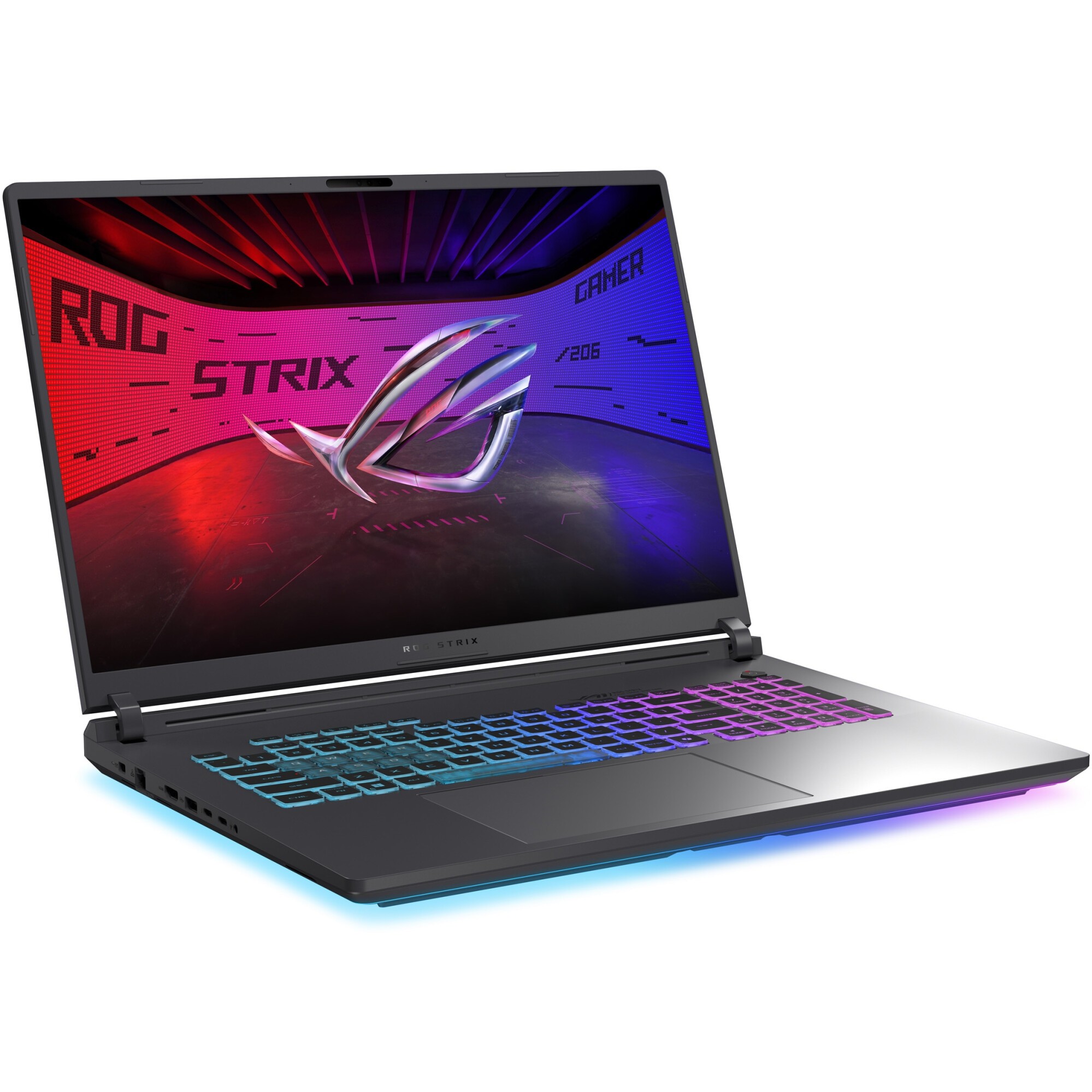 Laptop Gaming ASUS ROG Strix G18 G815LR cu procesor Intel® Core™ Ultra 7 255HX pana la 5.2GHz, 18", 2.5K WQXGA, IPS, 240Hz, G-Sync, 32GB DDR5, 1TB SSD, GeForce RTX™ 5070 Ti 12GB GDDR7, No OS, Eclipse Gray