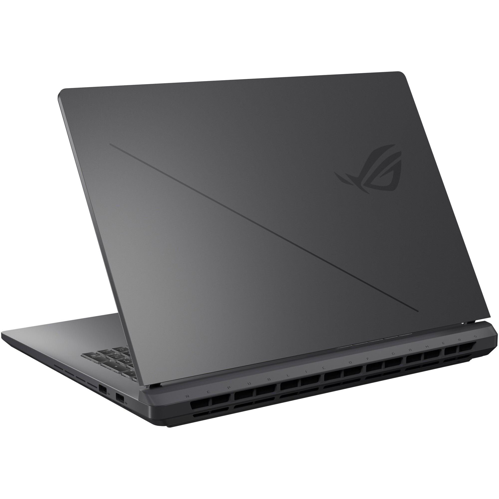 Laptop Gaming ASUS ROG Strix G18 G815LR cu procesor Intel® Core™ Ultra 7 255HX pana la 5.2GHz, 18", 2.5K WQXGA, IPS, 240Hz, G-Sync, 32GB DDR5, 1TB SSD, GeForce RTX™ 5070 Ti 12GB GDDR7, No OS, Eclipse Gray