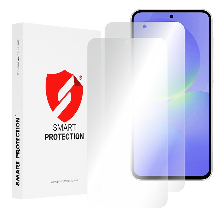 [Pachet 2x] Folie regenerabila premium pentru Samsung Galaxy A37 5G - Smart Protection Classic - Clear