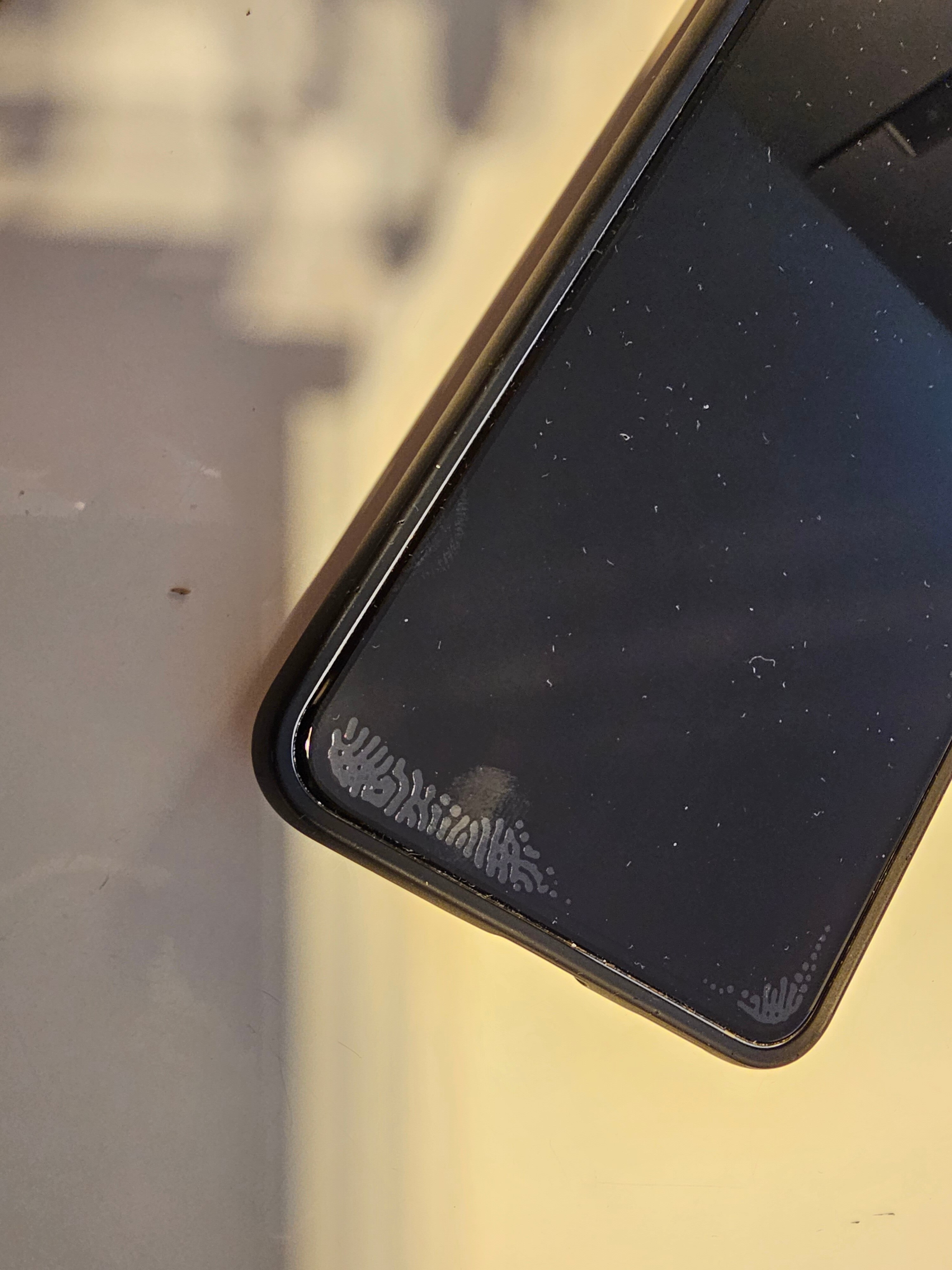 Folie protectie sticla securizata compatibila cu Samsung Galaxy S21, Amprenta functionala