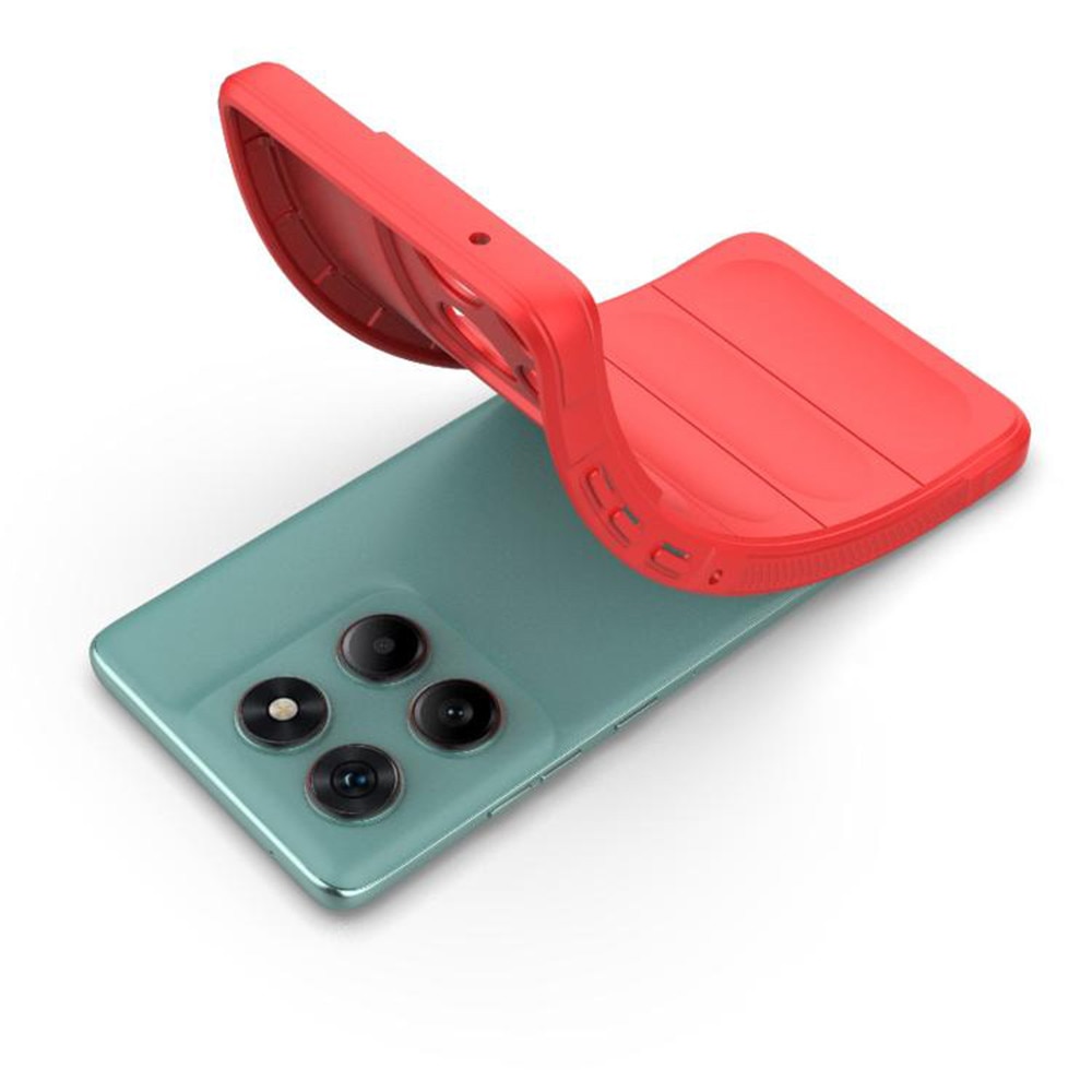 Husa pentru Motorola Edge 60 Fusion / Edge 60 Liquid Silicone Microfibre Lining Non-Slip Airbag Design Negru