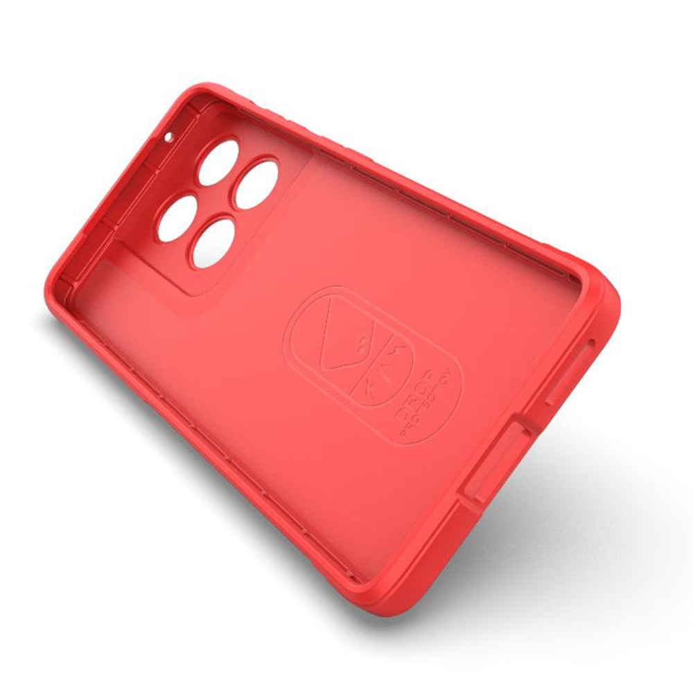 Husa pentru Motorola Edge 60 Fusion / Edge 60 Liquid Silicone Microfibre Lining Non-Slip Airbag Design Negru