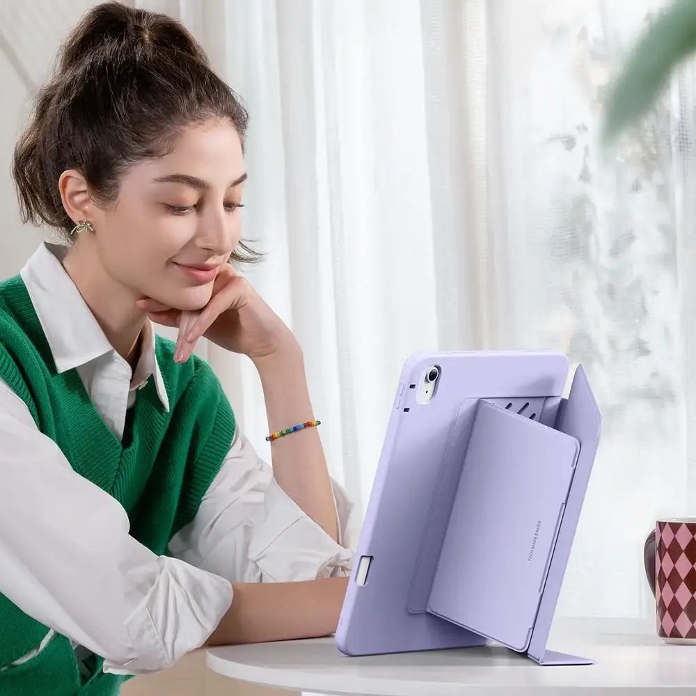 Husa ESR Flip Hybrid compatibila cu iPad Air 6 13 inch 2024/2025 Purple