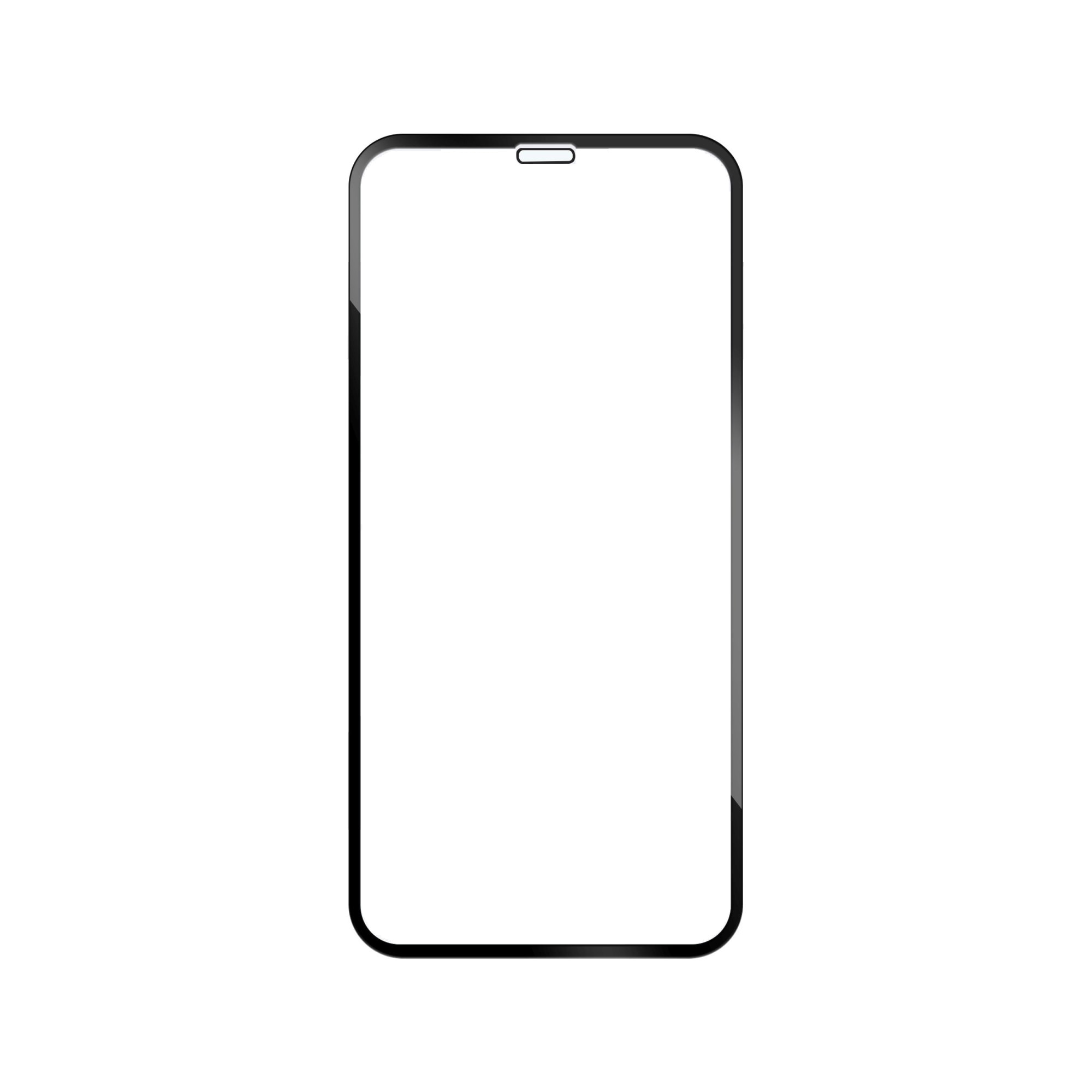 Folie de protectie Full-Cover pentru Apple iPhone X/XS/11 Pro, Fixed 3D, Sticla securizata, Negru