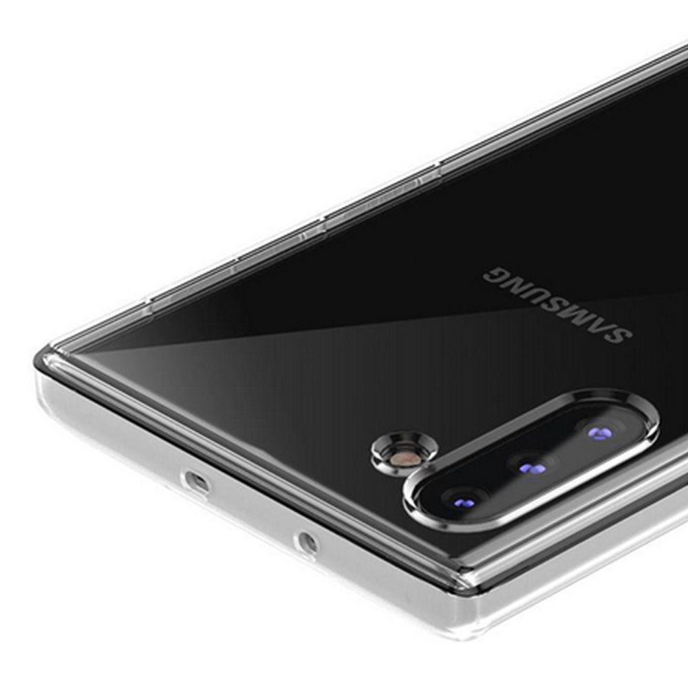 Husa silicon ultra slim compatibila Samsung Galaxy Note 10 Plus PROTECT Transparent