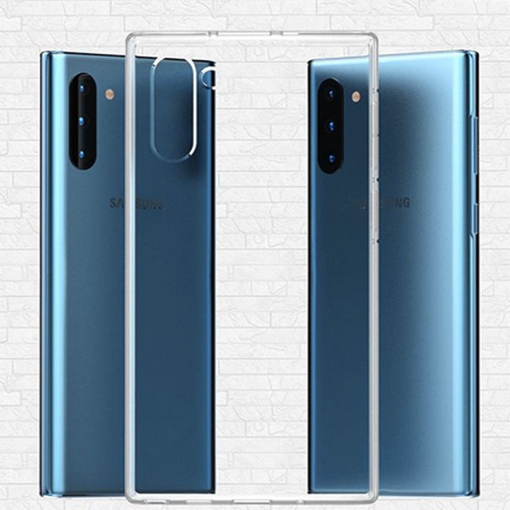 Husa silicon ultra slim compatibila Samsung Galaxy Note 10 Plus PROTECT Transparent