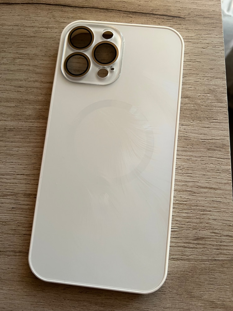 Husa de Protectie Pentru iPhone 13 ProMax MagSafe, model Turcoaz, lucios cu efect 3D tip Pana, design elegant si protectie completa inclusiv Lentile impotriva socurilor si zgarieturilor
