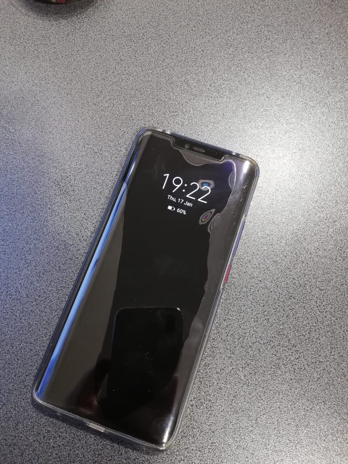 Folie sticla securizata compatibil cu Huawei Mate 20 Pro UV cu lichid Clear