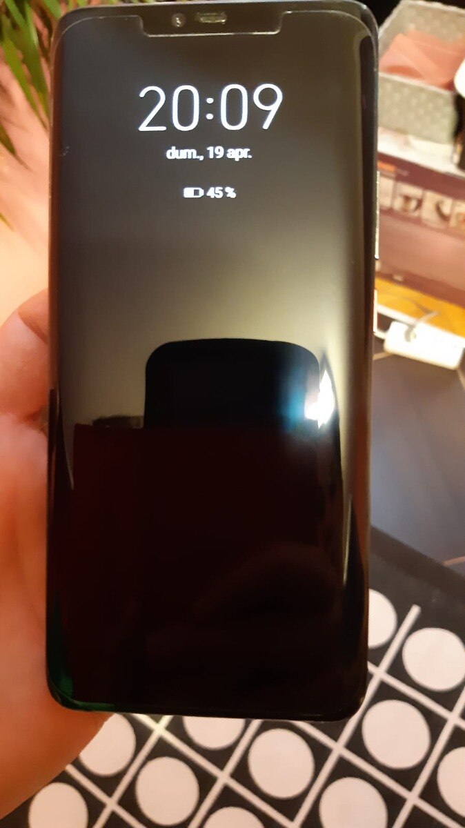 Folie sticla securizata compatibil cu Huawei Mate 20 Pro UV cu lichid Clear