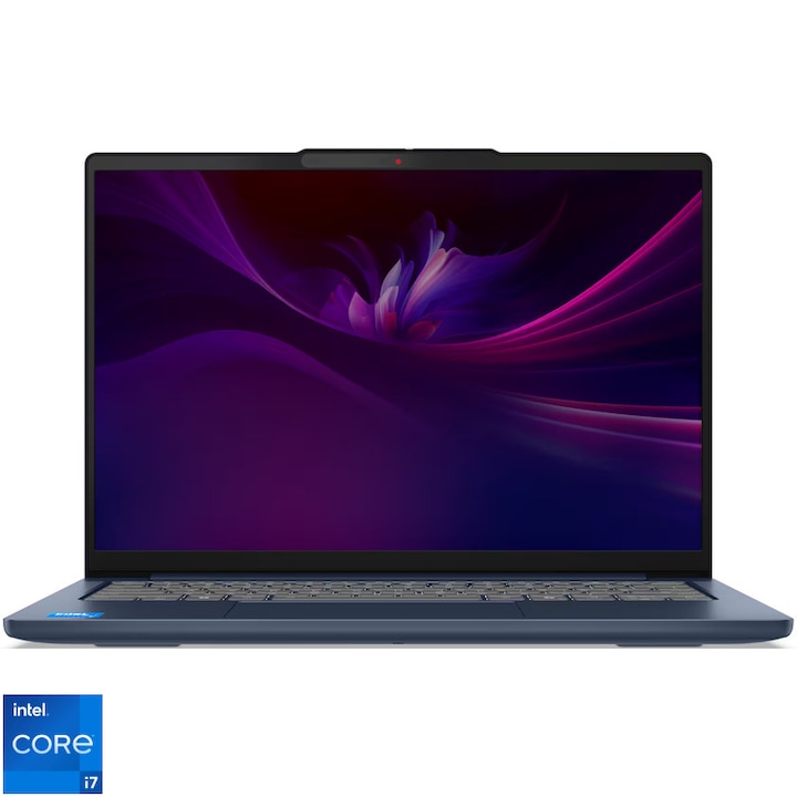 Laptop Lenovo IdeaPad Slim 5 14IRH10 cu procesor Intel® Core™ i7-13620H pana la 4.9GHz, 14" WUXGA, IPS, 8GB DDR5, 2TB SSD, Intel® UHD Graphics, No OS, Cosmic Blue