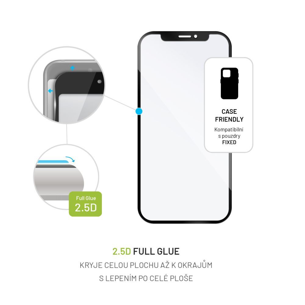 Folie telefon, FIXED, Pentru Xiaomi Redmi Note 13 Pro, Negru