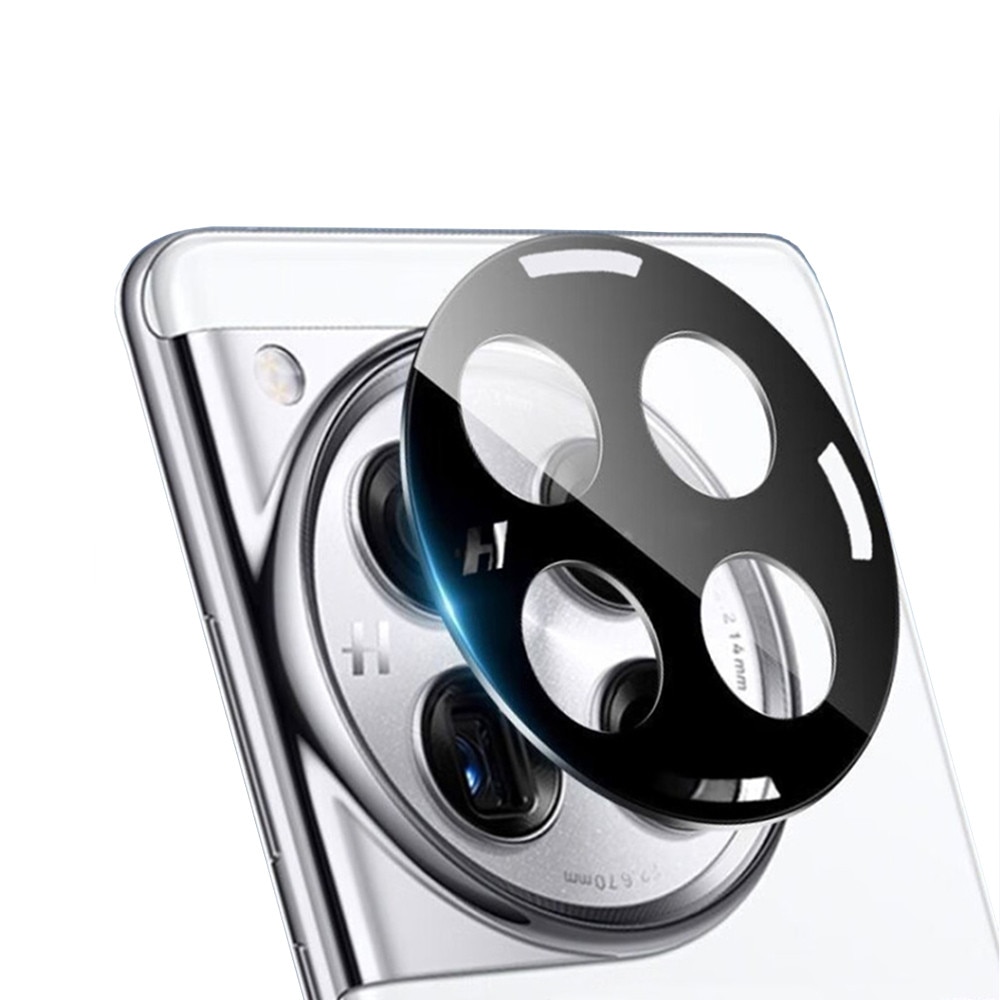 Folie de protectie tempered glass camera pentru OnePlus 12 Techsuit full glue black black