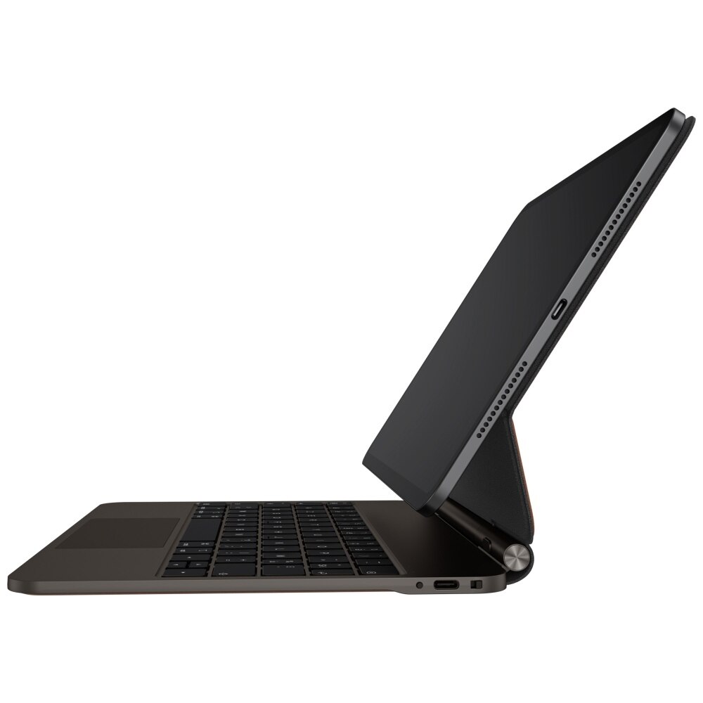 Husa Venno Pro Magnetic Smart cu tastatura pentru iPad Pro 11", caramel, 249x193x16mm