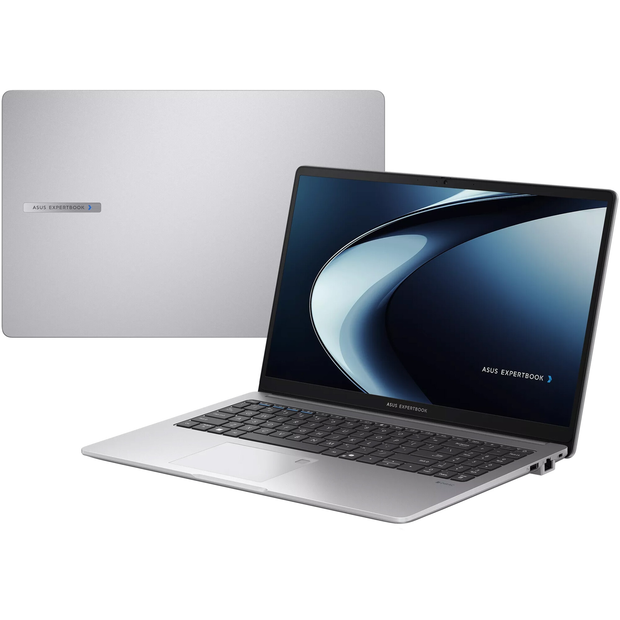 Laptop ASUS ExpertBook P1 PM1503CDA cu procesor AMD Ryzen™ 7 7735HS pana la 4.75GHz, 15.6'', Full HD, 16GB DDR5 RAM, 512GB SSD, AMD Radeon™ Graphics, No OS, Misty Grey, 3Y PUR