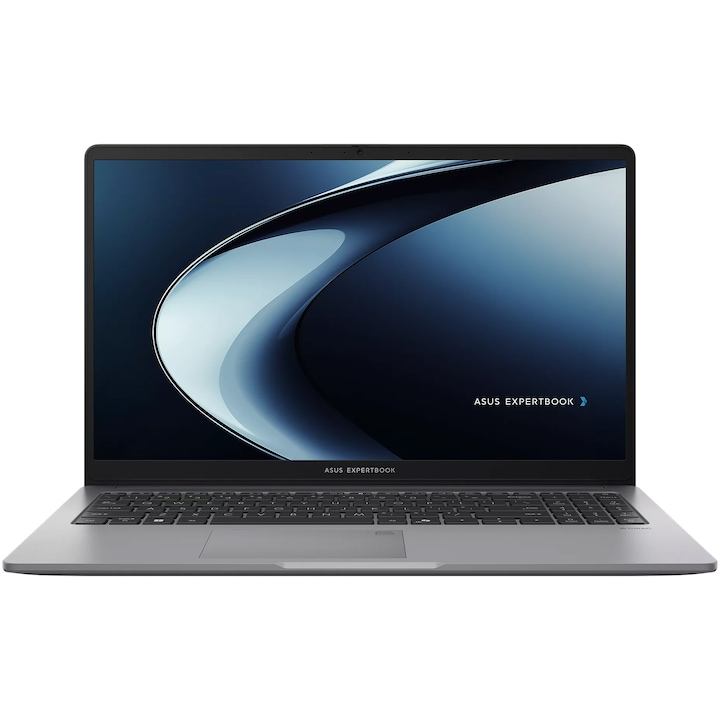 Laptop ASUS ExpertBook P1 PM1503CDA cu procesor AMD Ryzen™ 7 7735HS pana la 4.75GHz, 15.6'', Full HD, 16GB DDR5 RAM, 512GB SSD, AMD Radeon™ Graphics, No OS, Misty Grey, 3Y PUR