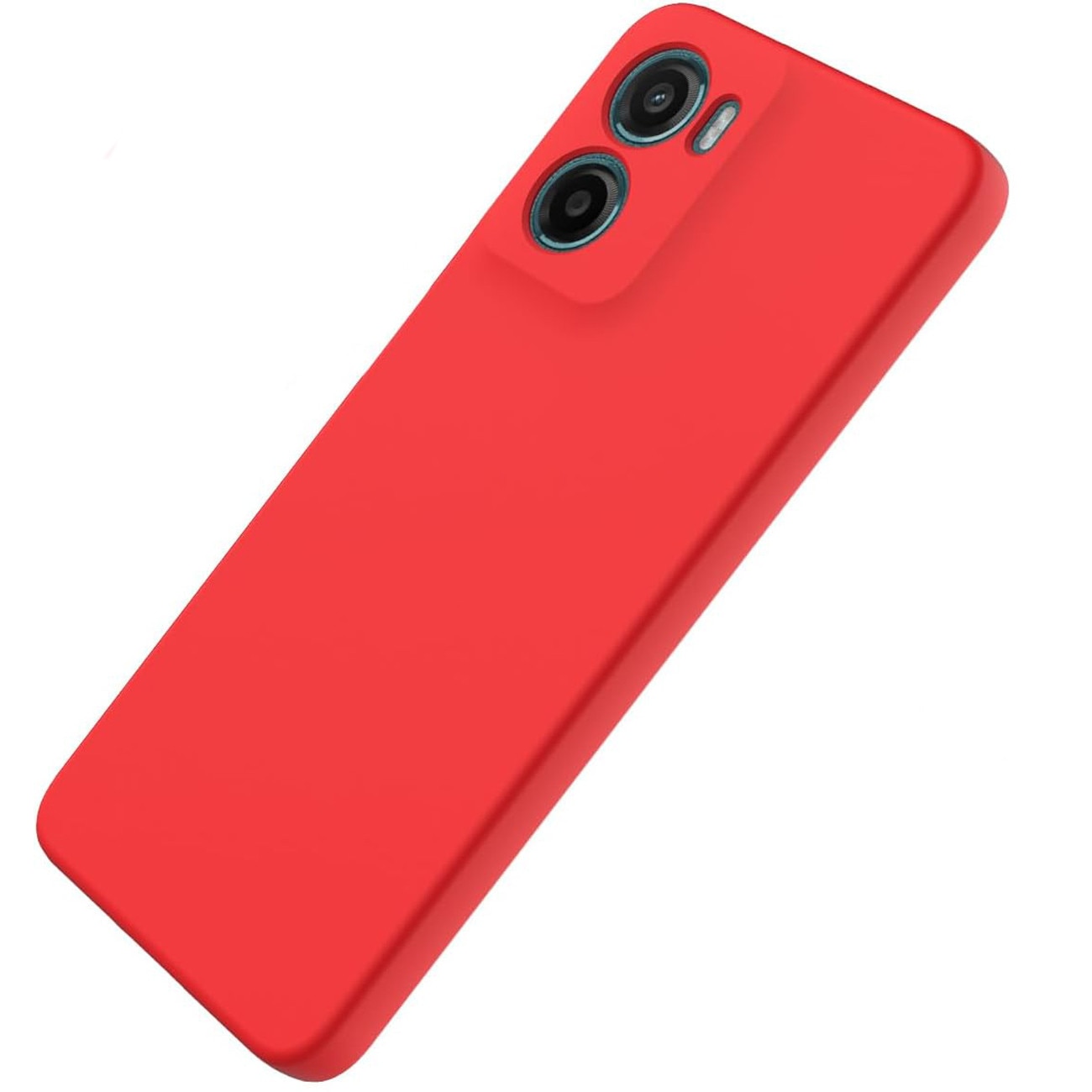 Husa pentru Motorola Moto G06 Daden® Silicon SoftFlex, Ultra Slim, Protectie sporita, Interior de microfibra, Visiniu