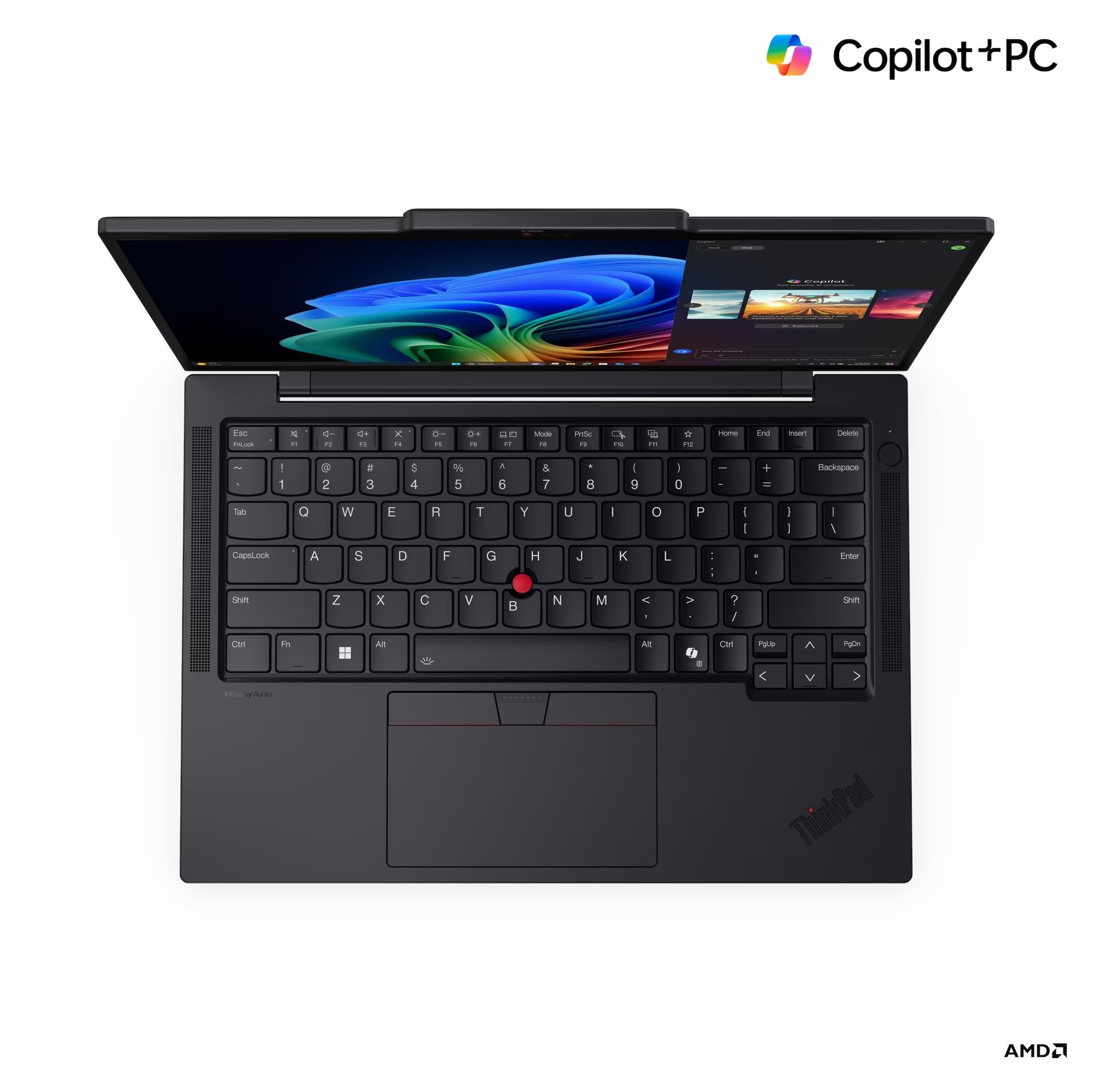 Laptop Lenovo ThinkPad T14s Gen 6 (AMD) cu procesor AMD Ryzen™ AI 7 PRO 360 pana la 5.00 GHz, 14" WUXGA IPS, Touch, 64GB RAM, 1TB SSD, AMD Radeon™ 880M Graphics, Windows® 11 Pro