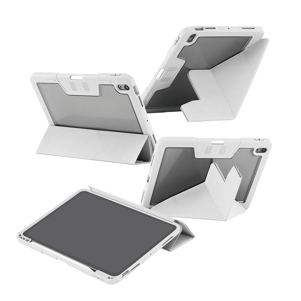Husa CARE by PanzerGlass pentru Ipad Air 11 (2025, 2024), Y Fold, Gri deschis gri