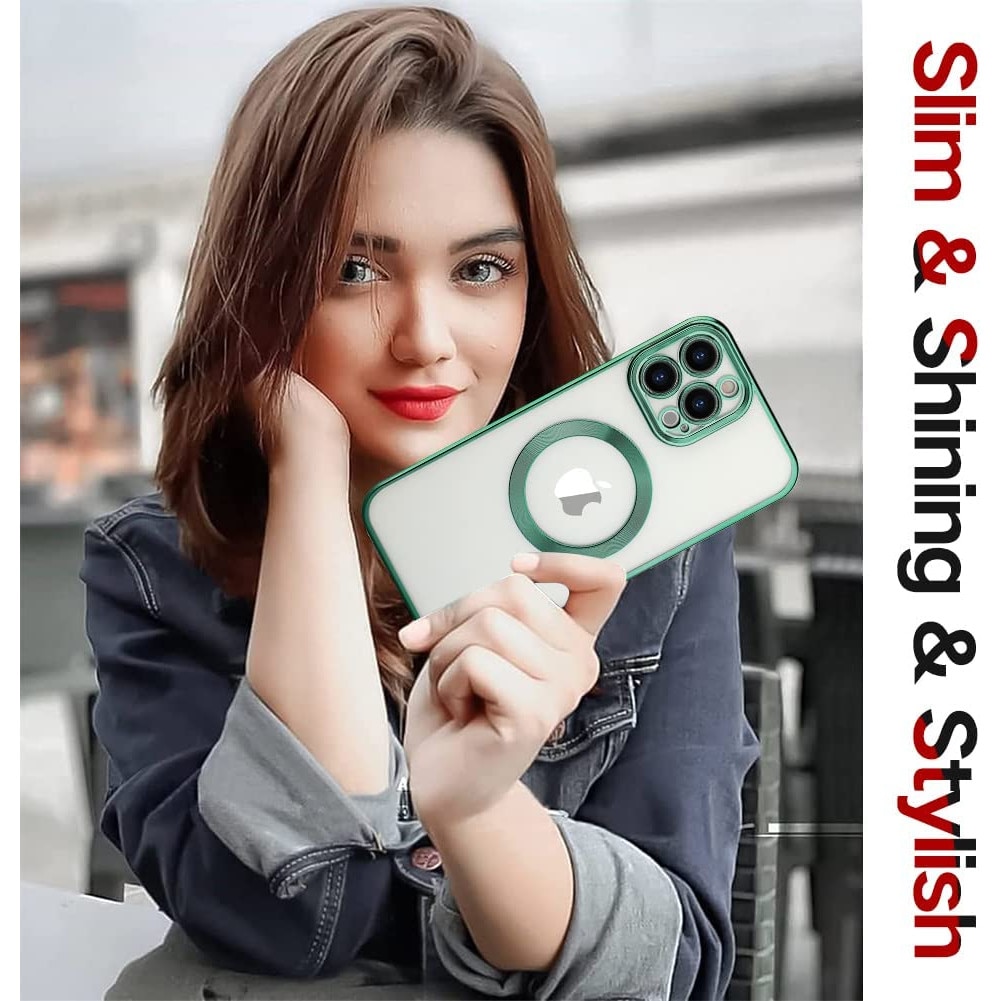 Husa MagSure Verde, compatibil cu IPhone 11 Pro Max