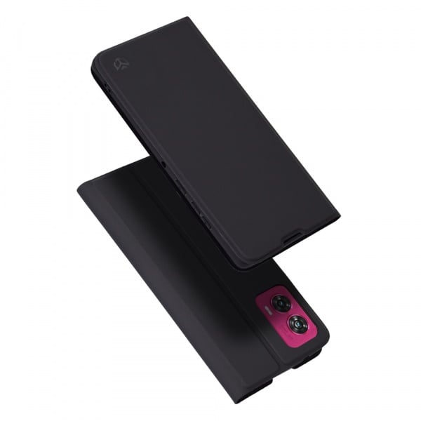 Husa pentru Motorola Edge 50 Fusion, Techsuit Magskin Book, Black
