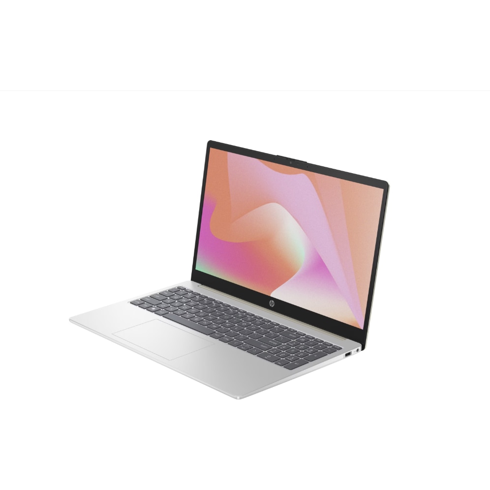 Laptop HP 15-fd0022nq cu procesor Intel® Core™i7-1355U pana la 5.0 GHz, 15.6", Full HD, 16 GB RAM, 1 TB SSD, Intel® Iris® Xe Graphics, Windows 11 Pro, Warm Gold