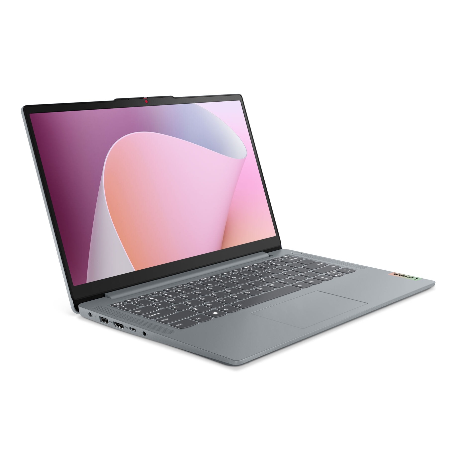 Laptop Lenovo IdeaPad Slim 3, i5-12450H, 16GB RAM, 512GB SSD, 14" FHD IPS, Gri, cu Pendrive 4GB inclus