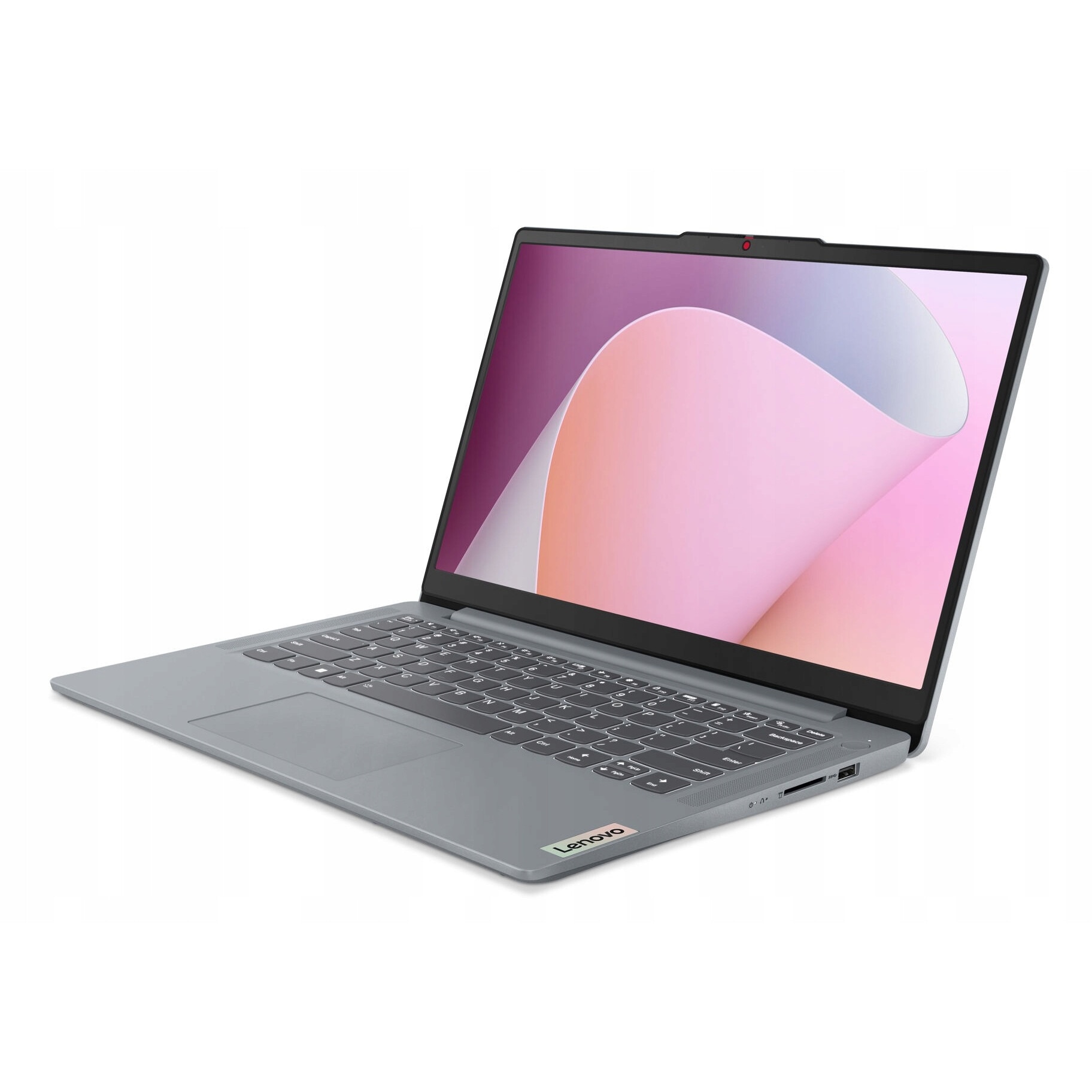 Laptop Lenovo IdeaPad Slim 3, i5-12450H, 16GB RAM, 512GB SSD, 14" FHD IPS, Gri, cu Pendrive 4GB inclus