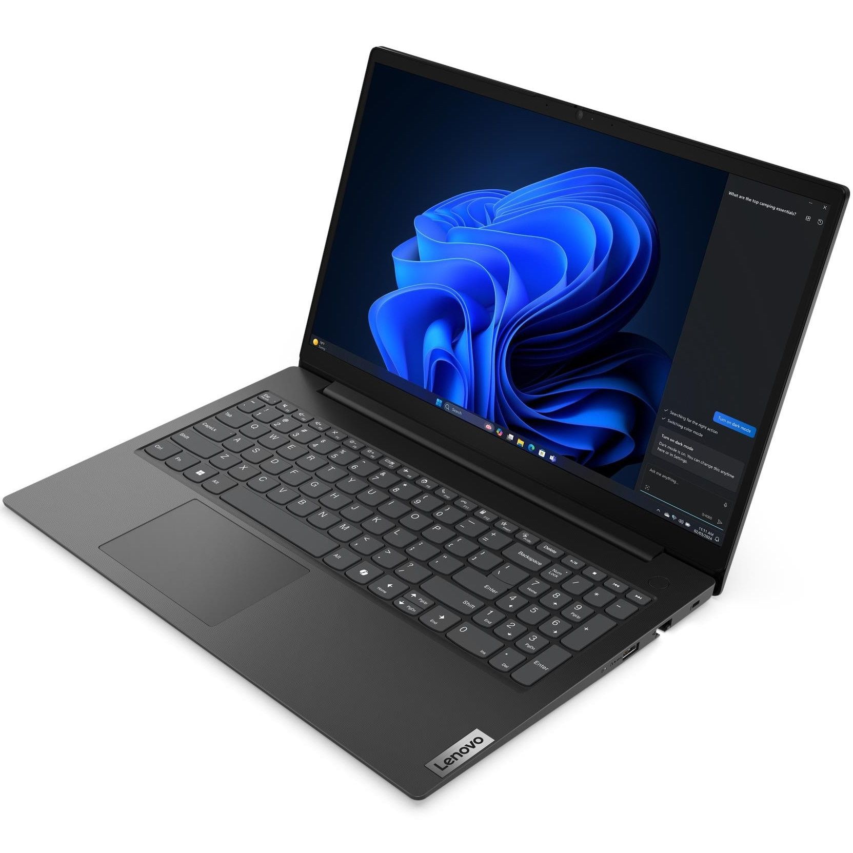 Laptop Lenovo V15 G5 IRL 83GW007WRI, 15.6 inch 1920 x 1080, Intel i3-1315U 6 C / 8 T, 3.3 GHZ - 4.5 GHz, 8 GB DDR5, 512 GB SSD, Intel Graphics, Windows 11 Home