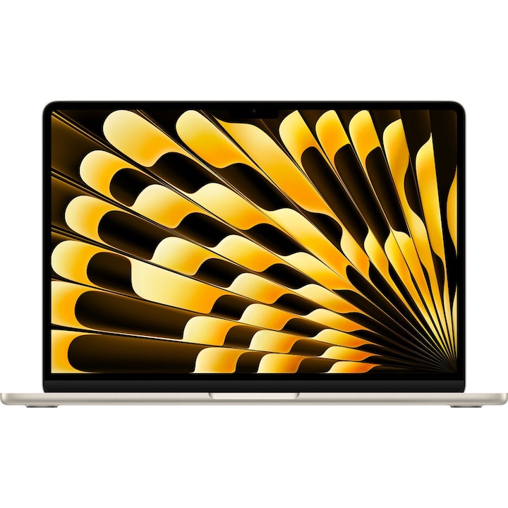 Laptop Apple MacBook Air 13, 13.6 inch 2560 x 1664, Apple M5 10-core 10 C, 16 GB RAM, 512 GB SSD, Apple 8-core GPU, macOS, Tastatura International, Bej