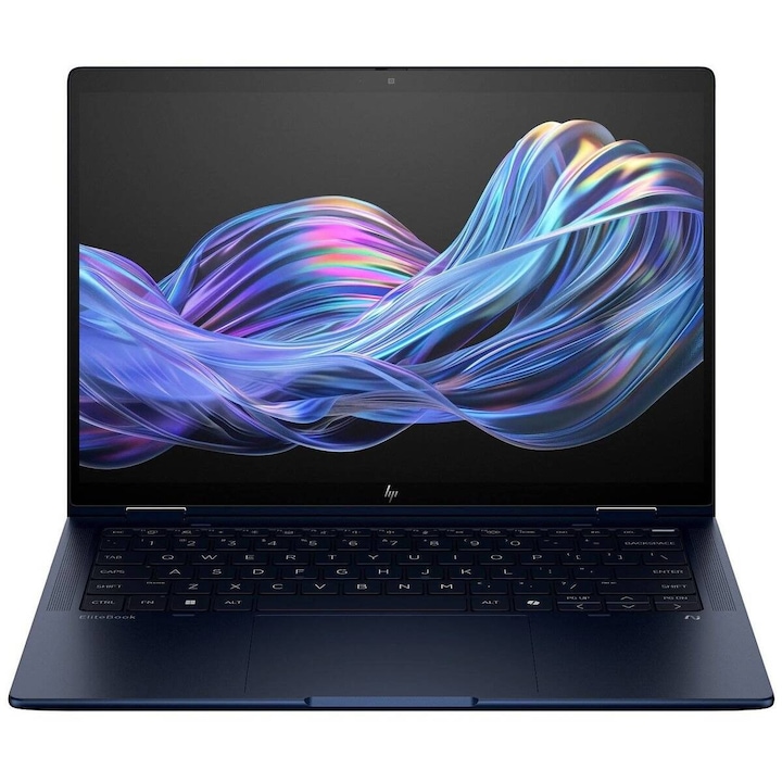 Laptop HP EliteBook X Flip G1i 14 AI WQXGA 14 inch Intel Core Ultra 7 258V 32GB 512GB SSD Windows 11 Pro Blue