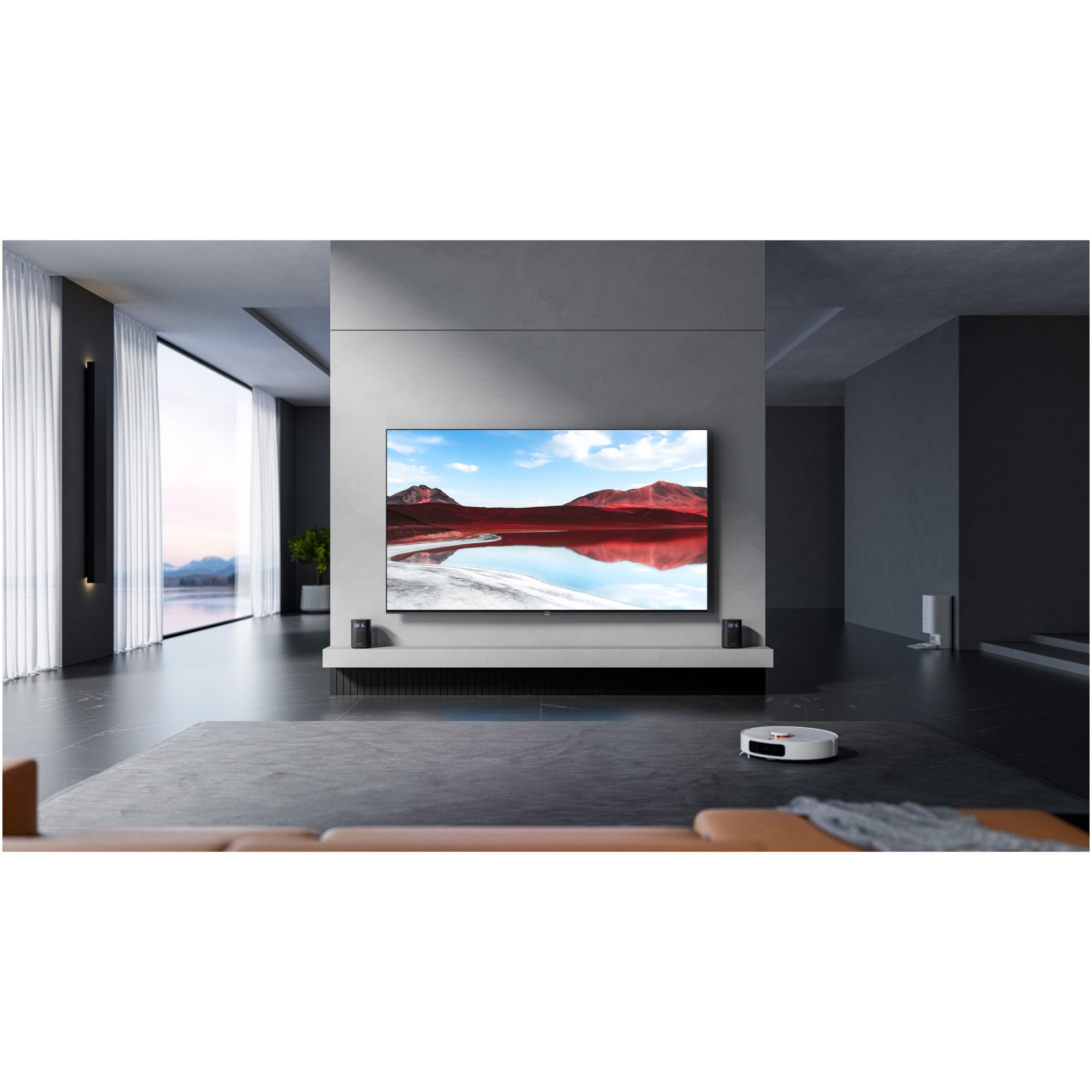 RESIGILAT: Televizor Xiaomi QLED A Pro, 139 cm, Smart Google TV, 4K Ultra HD, Clasa F ( Model 2024 )