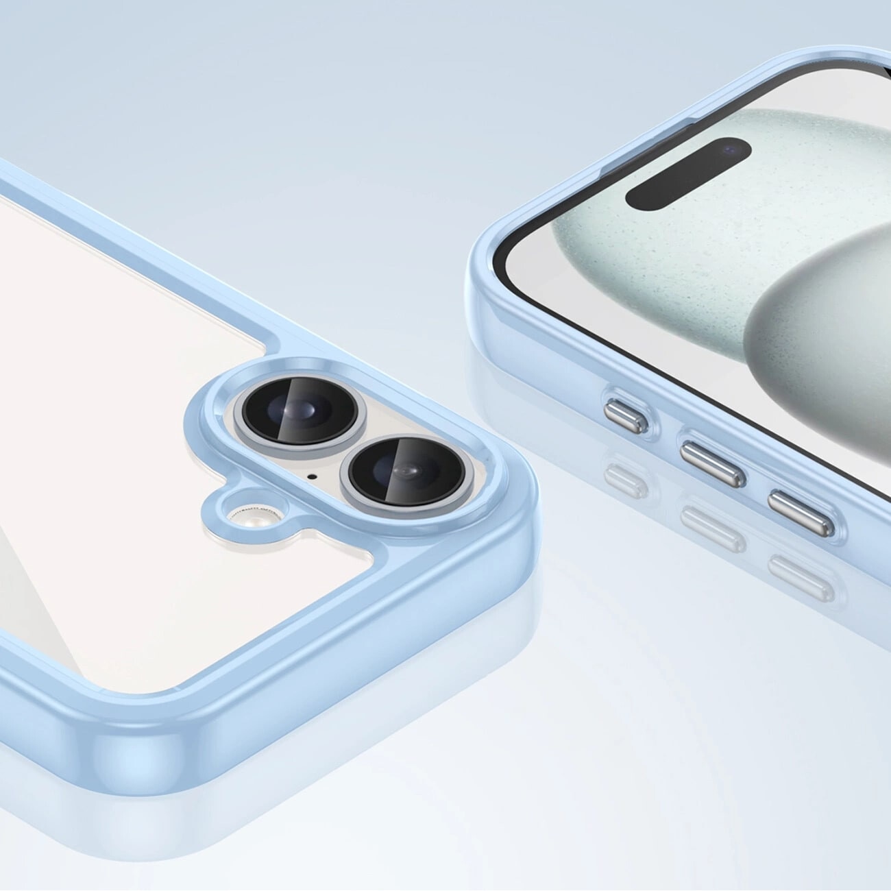 Carcasa Outer Space compatibila cu iPhone 16 Plus Blue
