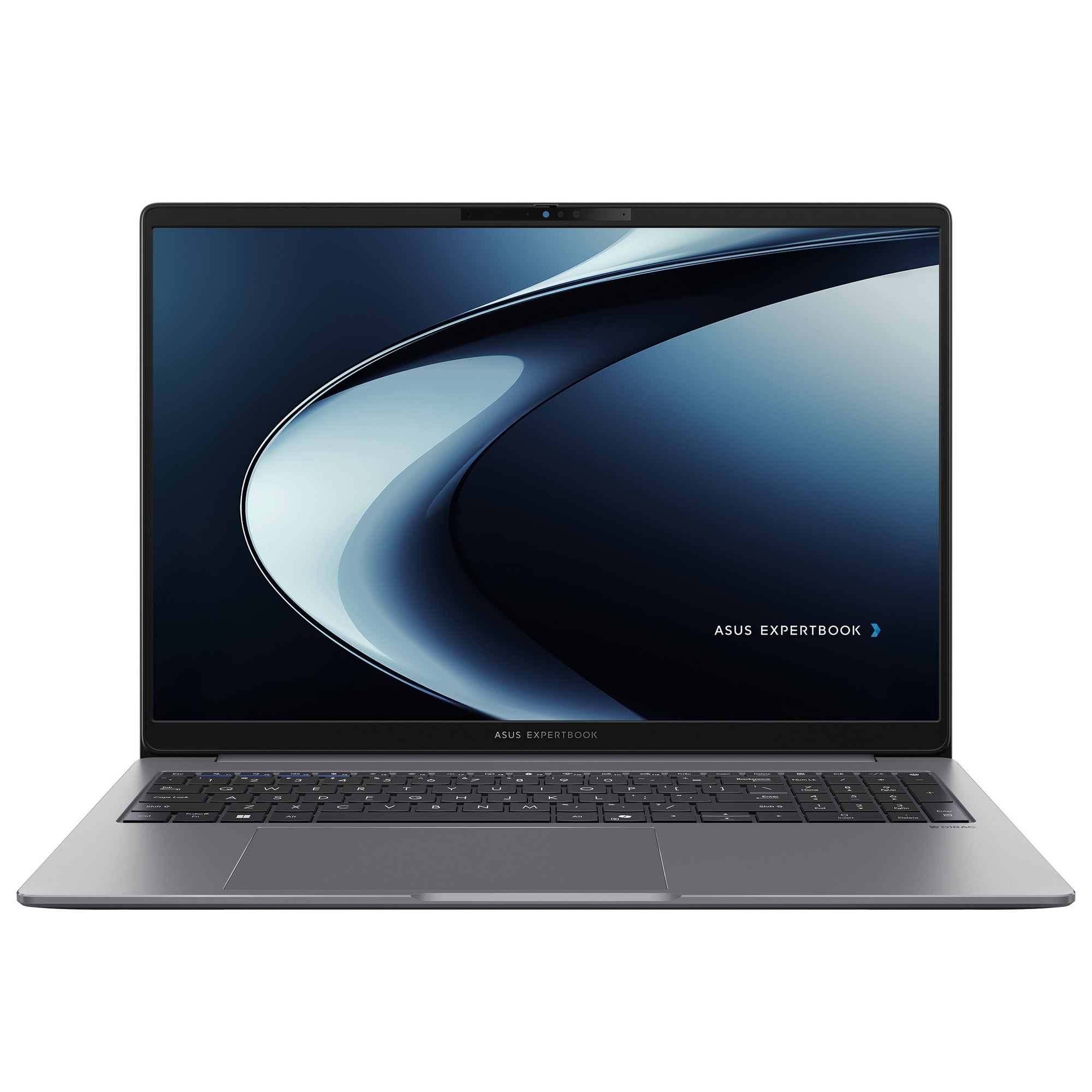 Laptop ASUS ExpertBook P3 PM3606CKA cu procesor AMD Ryzen™AI 5 330 pana la 4.5GHz, 16'', WUXGA, 16GB DDR5 RAM, 512GB SSD, AMD Radeon™ Graphics, Windows 11 Pro, Misty Grey