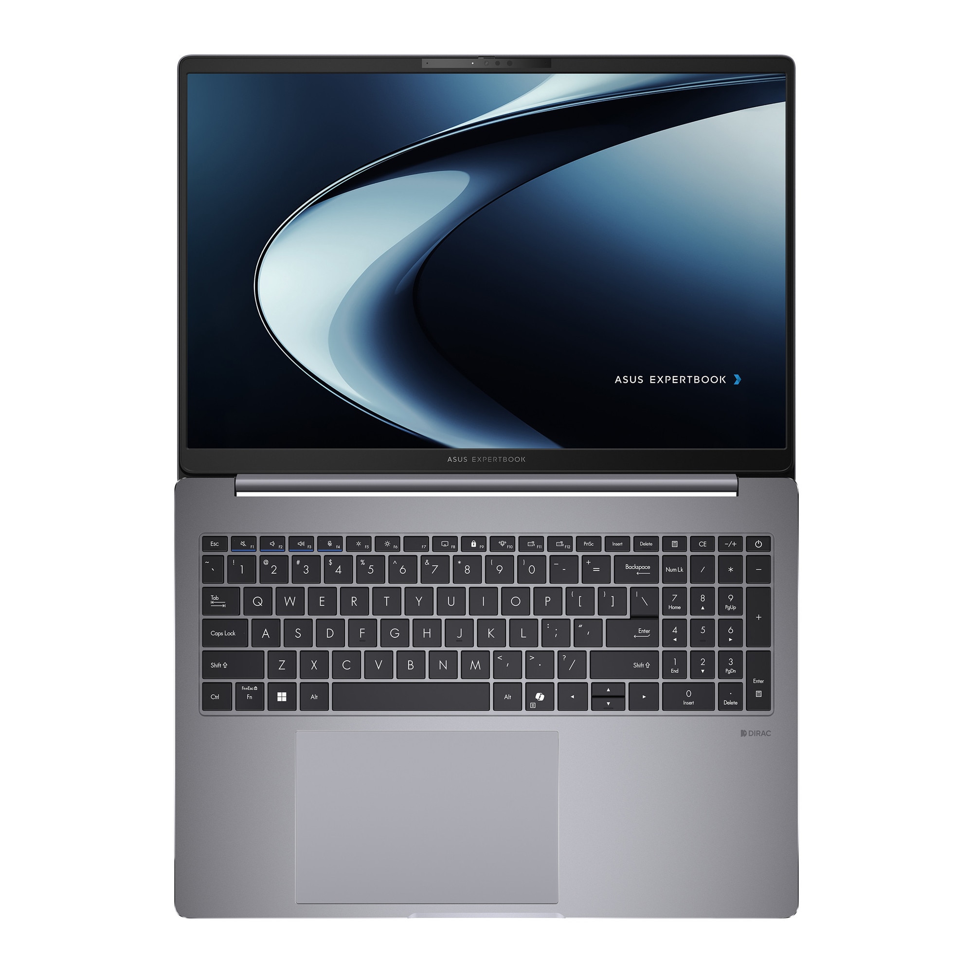 Laptop ASUS ExpertBook P3 PM3606CKA cu procesor AMD Ryzen™AI 5 330 pana la 4.5GHz, 16'', WUXGA, 16GB DDR5 RAM, 512GB SSD, AMD Radeon™ Graphics, Windows 11 Pro, Misty Grey
