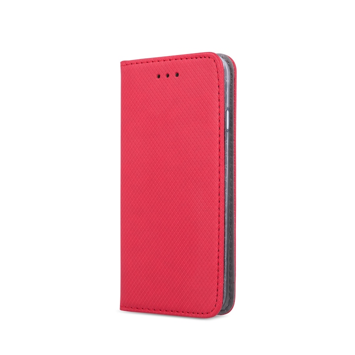 BestCase® Husa Tip Carte Magnet pentru Honor 400 Lite, Rosu