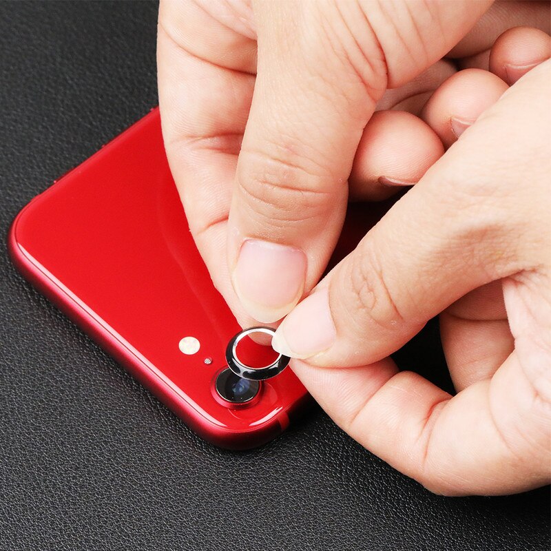 Folie Sticla Ibywind pentru iPhone SE 2022/SE 2020/7/8, Pachet 2, Sticla Securizata, protectie pentru obiectiv, Montaj Usor, Duritate Militara, Ultra HD, Anti Zgarieturi, Anti Socuri