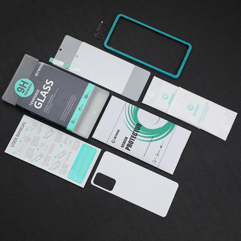 Folie Sticla Ibywind pentru Samsung Galaxy M52 5G, Pachet 2, Sticla Securizata, protectie pentru obiectiv, Montaj Usor, Duritate Militara, Ultra HD, Anti Zgarieturi, Anti Socuri