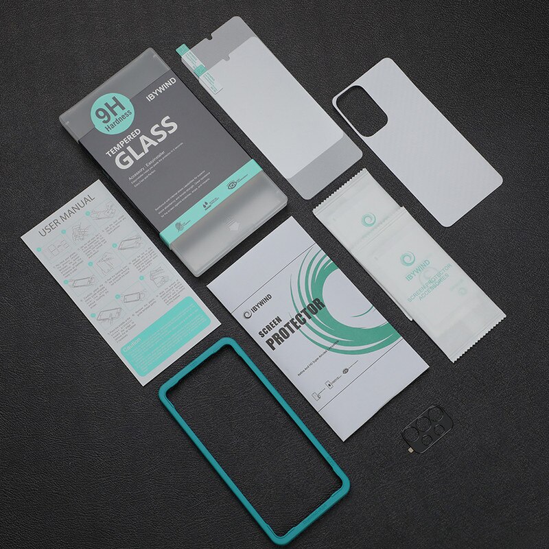 Folie Sticla Ibywind pentru Samsung Galaxy A33 5G, Pachet 2, Sticla Securizata, protectie pentru obiectiv, Montaj Usor, Duritate Militara, Ultra HD, Anti Zgarieturi, Anti Socuri